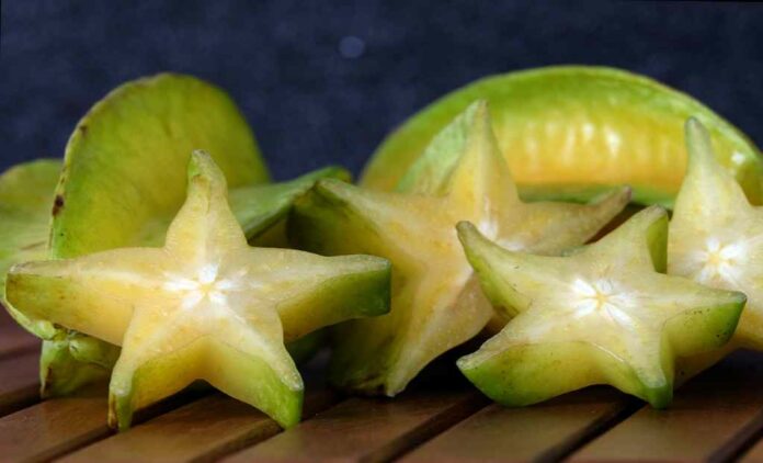 It is called star fruit because it is shaped in such a way that slices of the fruit come perfectly like a star.
