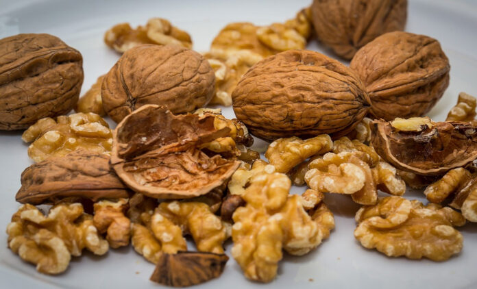 Walnuts are rich in a type of omega-3 - alpha-linolenic fatty acid (ALA).